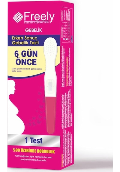 Freely Erken Gebelik Testi - Erken Sonuç Gebelik Testi 2 Adet