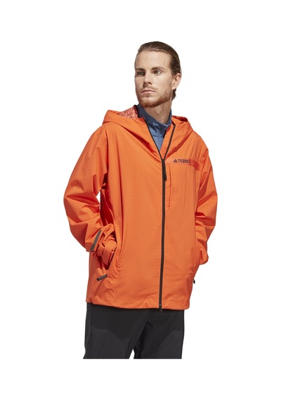 Adidas Terrex Multi Rain.rdy Erkek Yağmurluk Hm4052 Turuncu 001