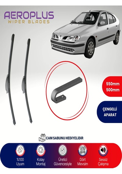 Aeroplus Renault Megane 1 Muz Silecek Takımı 1996-2002
