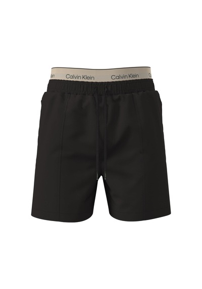 Calvin Klein Medium Drawstring Siyah Erkek Deniz Şort-16242
