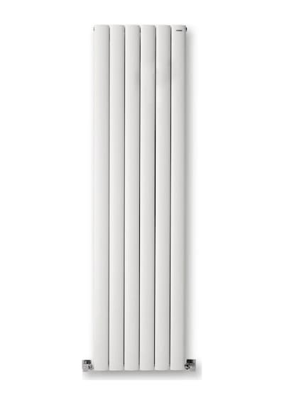 1500 x 475mm Lilac Yüksek Isı Kapasiteli Dekoratif Dikey Beyaz Alüminyum Radyatör