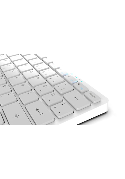 Inca Ibk-565bt Bluetooth 5.0 Şarj Edilebilir Akıllı Gümüş Klavye