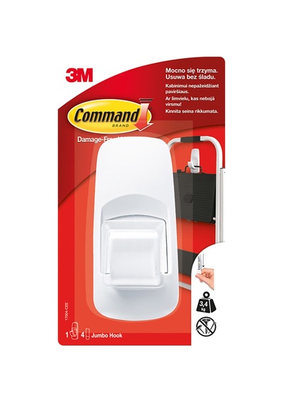 5 Adet Command Buyuk Boy Jumbo Askı Diğer