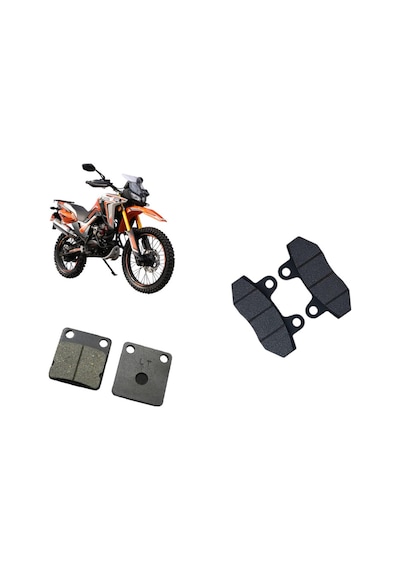 Arora Cr 250 Cross Ön - Arka Fren Disk Balatası Takımı