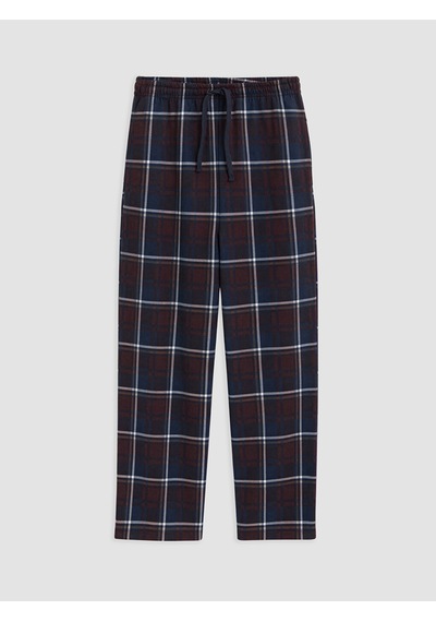 LC Waikiki Lc Waıkıkı Mürdüm Baskılı Erkek Pijama Takımı