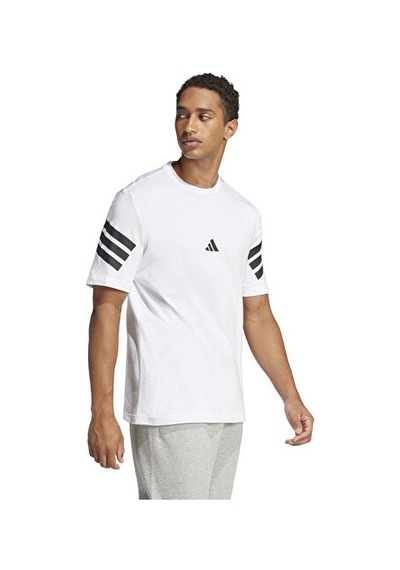 Adidas M Fı 3s Reg T Erkek Günlük Tişört Jd4880 Beyaz Beyaz