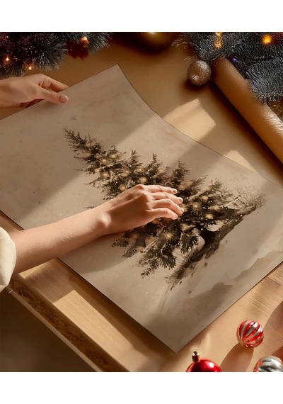 Çerçevesiz Poster Hediye Edilen Huzur