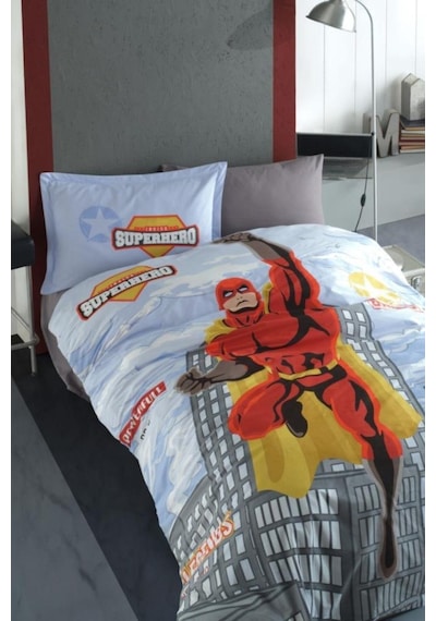 Clasy Superhero Tek Kişilik Uyku Seti