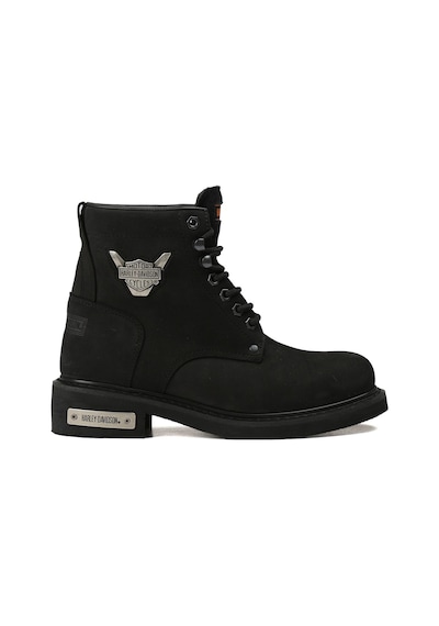 Harley Davidson Siyah Erkek Botu 025M100109-Black-Nubuk