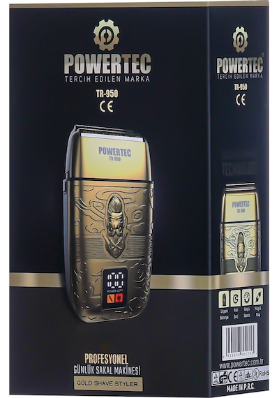 Powertec TR-950 Günlük Sakal Tıraş Makinesi