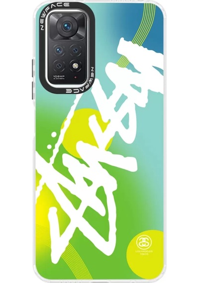 Newface Xiaomi Redmi Note 11 Pro Kılıf Estoril Desenli Kapak - Estoril - 2 Mavi