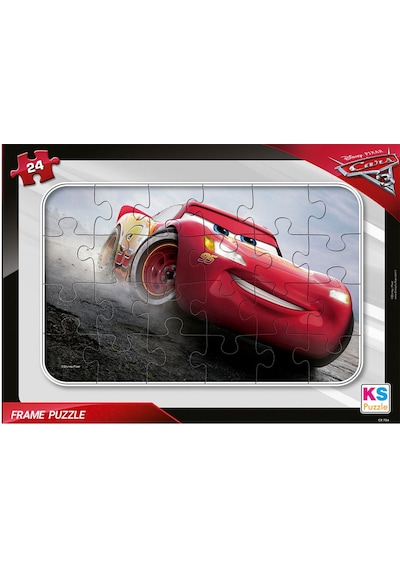 Ks Games Cars Puzzle Frame Puzzle 24 Parça Cr704