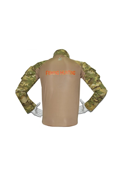 Combat Tişört Fishing M003 Avcı Balıkçı Turna Çok Renkli
