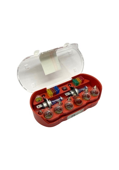 12v H4 Ampul-sigorta Seti Acil Set +%220 Fazla Işık 30 Parça