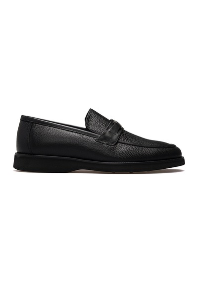 Pierre Cardin Erkek Hakiki Deri Loafer Hafif Ayakkabı 25k 119569 M Siyah Siyah