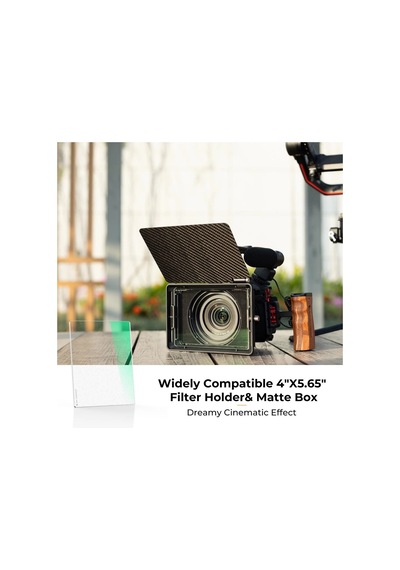 K&f Nano-x Black Mist 1/8 4x5.65 Filtre Tilta Ve Smallrig Ve Diğer Matbox İle Uyumlu 4mm Hd Optik C