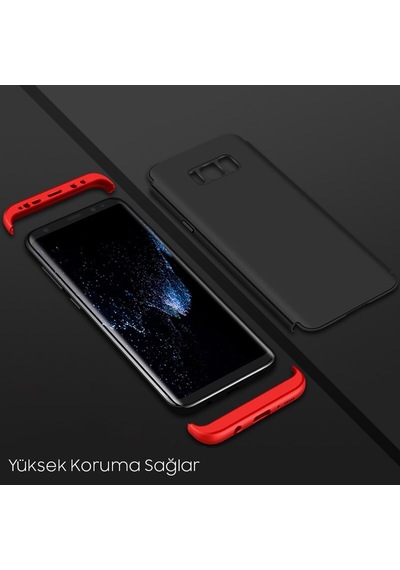 Ally Galaxy S8+ Plus 360 Koruma Premium Pc Kılıf