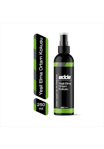 Edde Yeşil Elma Kokulu Araba Araç Oto Ortam Kokusu Araç Içi Kokuları Oto Parfümü 250 Ml Oto Detailing 250ml