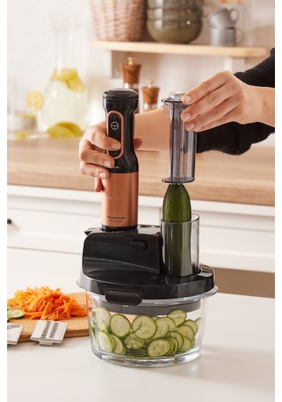 Karaca  Mastermaid Prosteel Uzun Blender Ayaklı 6 Bıçaklı 2500 W Cam Mutfak Robotu