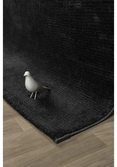 Seyran Halı Puffy 1001 Antrasit Polyester Yolluk