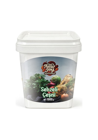 Sebzeli Çeşni 1000 Gr Vegetable Seasoning Çok Renkli