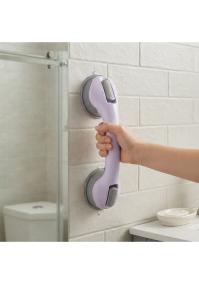 Düşme Ve Kayma Önleyici Banyo Tuvalet Vantuzlu Kilitli Tutacak Çok Renkli