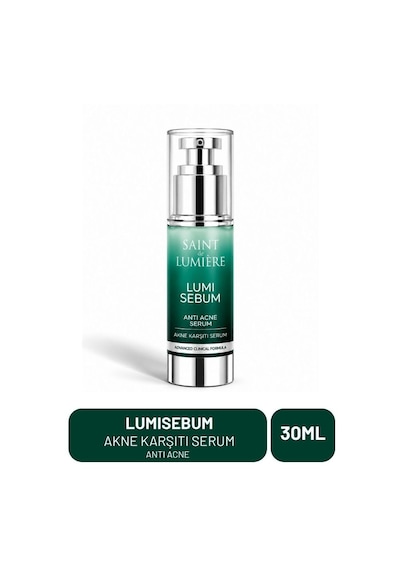 SAINT DE LUMIERE LUMISEBUM Akne,Siyah Nokta ve Leke Karşıtı,Sebum Dengeleyici Serum 30 ml