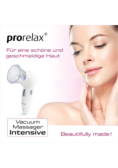 Prorelax Vakum Masajı Yoğun Elektrikli Çukurluğu Masajı Güzel Ve Sağlıklı Bir Cilt İçin Selülit Önleyici Cihaz Üç Farklı Boyutta Ek Parça Dahil Bireysel Olarak Ayarlanabilen Emiş Gücü Prorelax Vakum Masajı Yoğun Elektrikli Çukurluğu Masajı Güzel Ve Sağlıklı Bir Cilt İçin Selülit Önleyici Cihaz Üç Farklı Boyutta Ek Parça Dahil Bireysel Olarak Ayarlanabilen Emiş Gücü