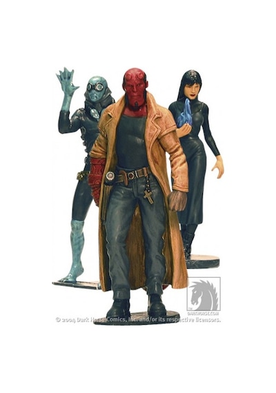 Hellboy-3 Peace Pvc Set 1-Good Guys Fıgure Set
