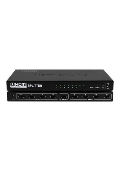 Gplus 4k108 Hdmı Splitter 8 Port 4k Ultra Hd 3d Görüntü Çoklayıcı