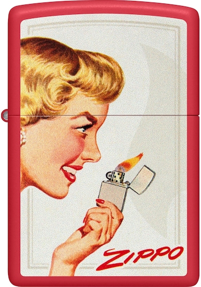 Zippo 233/218 Zippo Couple Set Girl/guy Çakmak Çok Renkli