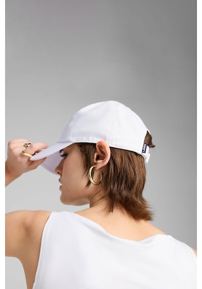Puma Ess No. 1 Logo Patch Bb C Beyaz Unisex Şapka Beyaz