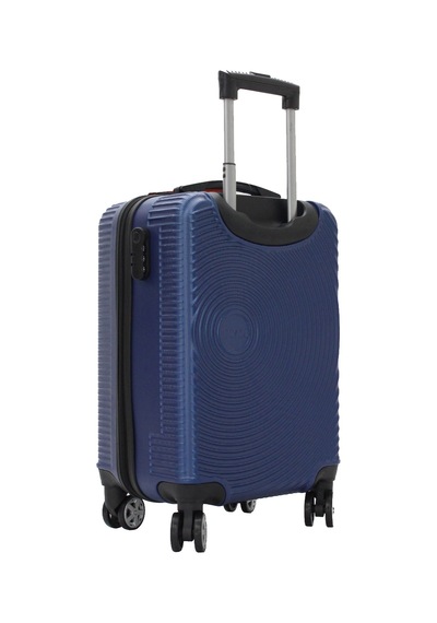 Escape Vlz 072-set Abs 8 Tekerlekli Büyük, Orta, Kabin Boy Valiz, Bavul Seti, Lacivert