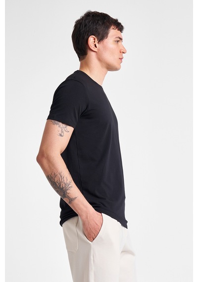 Lescon Erkek Kısa Kollu T-shirt 26s-1225-26y Siyah