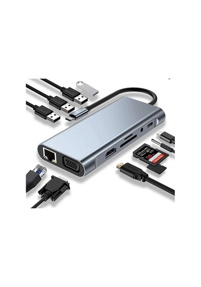 Type C 11 In 1 Zr44 Hdtv Multiadapter