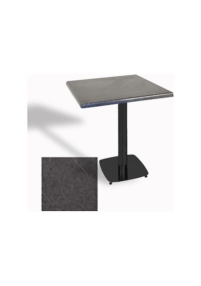 Tokyo Kare Masa Esb 80x80 Cm - Werzalit, Wermodin Ve Allzalit Tabla - Grey Marble Çok Renkli Tokyo Kare Masa Esb 80x80 Cm - Werzalit, Wermodin Ve Allzalit Tabla - Grey Marble Çok Renkli