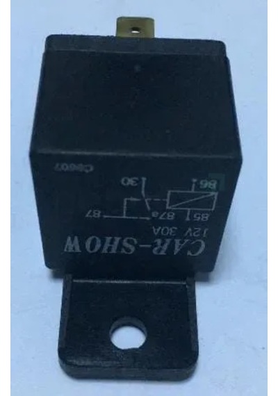 Role 5 Uclu Siyah 12v/30a Tüm Japon / Kore Araçları İçin Universal Universal -