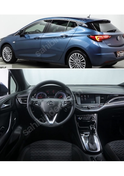 Opel Astra K Otomatik Vites Topuzu Kılıfı El Yapımı Hakiki Der