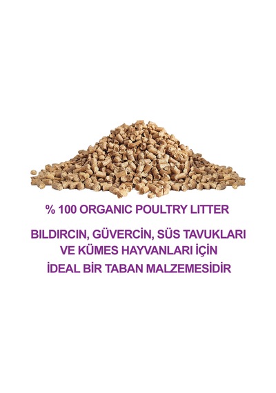 Bonnynice Bıldırcın Güvercin Süs Tavukları Kafes Altlığı 17 L x  4