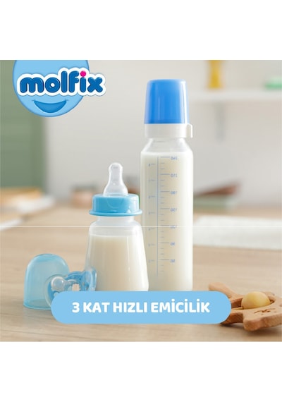 Molfix 3 Beden Bebek Bezi Ultra Fırsat Paketi 108x3 324 Adet 3 Numara