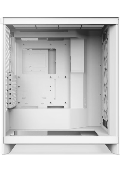 Nzxt H7 Flow 2024 CM-H72FW-R1 RGB Temperli Cam USB 3.2 ATX Mid Tower Kasa Nzxt H7 Flow 2024 CM-H72FW-R1 RGB Temperli Cam USB 3.2 ATX Mid Tower Kasa