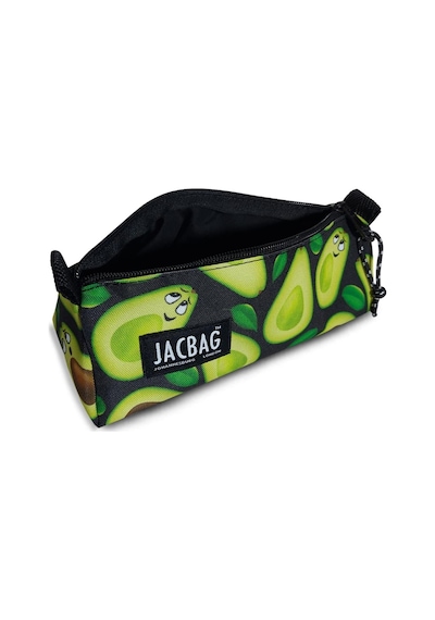 Jacbag Avokado Kız Çocuk Tek Bölmeli Üçgen Okul Ve Ofis Kalem Kutusu Çok RENKLİ