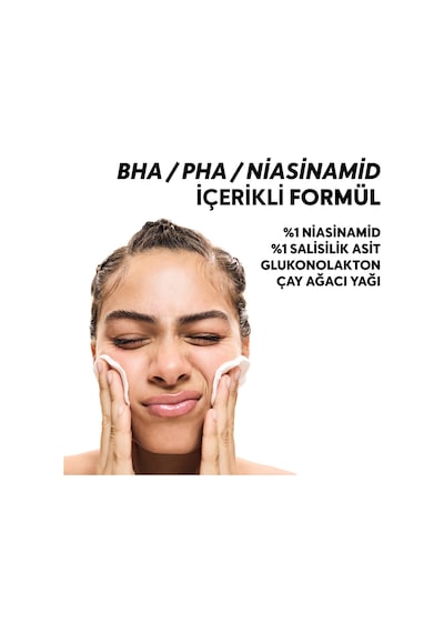 Cream Co. Akne & Siyah Nokta Karşıtı Arındırıcı Nazik Tonik BHA/PHA Niacinamide Toner 150 ML