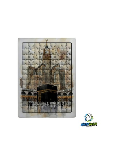 Kabe 99 Parça Ayaklı Puzzle Dekoratif Çocuk Yapbozu 0267