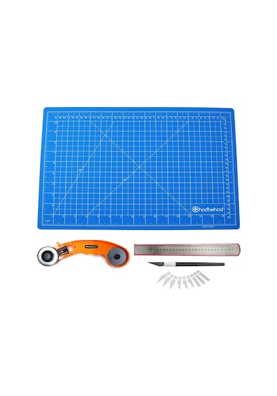 A2 60X45 Cm Çift Taraflı Kesim Altlığı Hobi Cutting Mat Set Yeşil A2 60X45 Cm Çift Taraflı Kesim Altlığı Hobi Cutting Mat Set Yeşil
