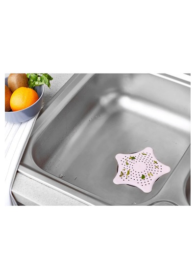Yıldız Şekilli Lavabo Banyo Küvet Gider Süzgeçi 1 Parça