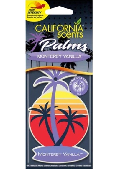 California Scents Palms Montry Vanilla Asma Koku 4'lü Set