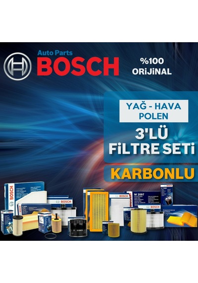 Toyota Avensis 1.6 Bosch Filtre Bakım Seti 2009-2016 Toyota Avensis 1.6 Bosch Filtre Bakım Seti 2009-2016