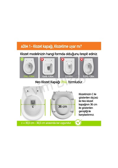 Amortisörlü Yavaş Kapanan Klozet Kapağı Diğer