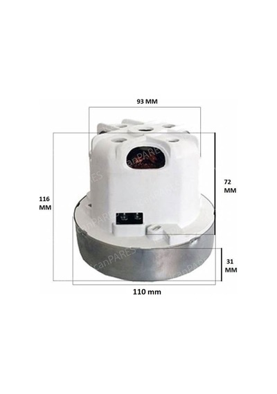 Philips İle Uyumlu Fc 9931 Süpürge Motoru